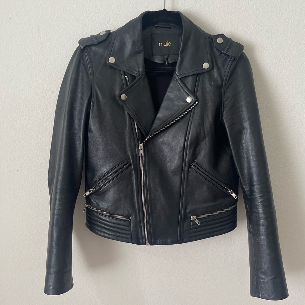 MAJE Leather Jacket 🖤